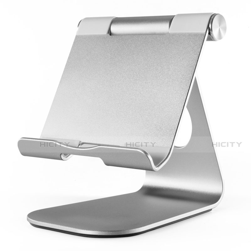 Supporto Tablet PC Flessibile Sostegno Tablet Universale K23 per Apple iPad Mini 3 Argento