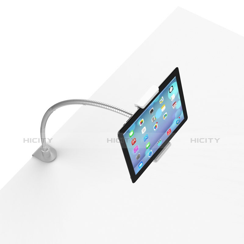 Supporto Tablet PC Flessibile Sostegno Tablet Universale T37 per Huawei Mediapad X1 Bianco