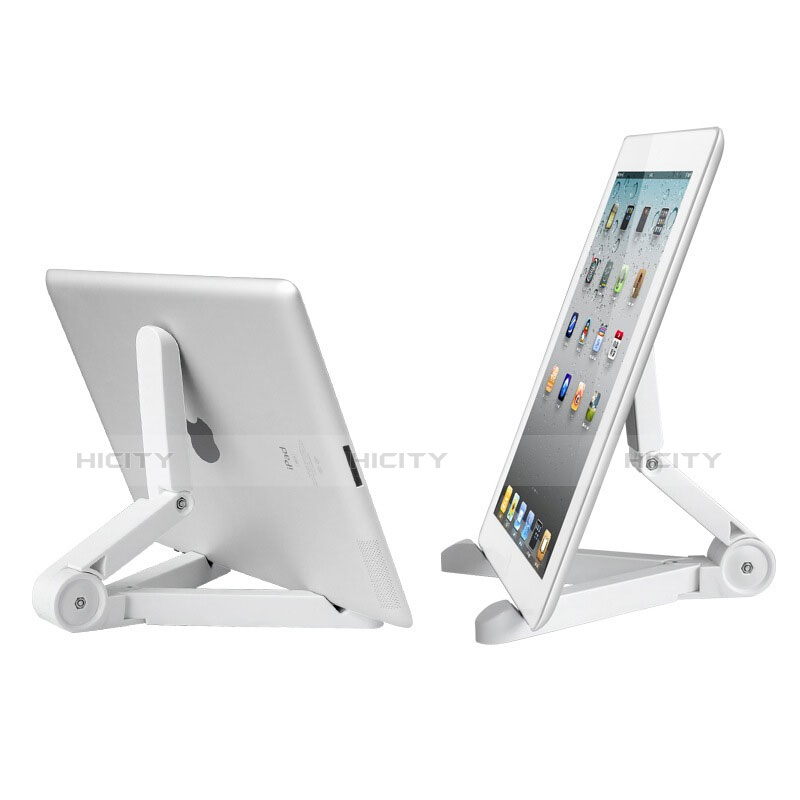 Supporto Tablet PC Sostegno Tablet Universale T23 per Apple iPad 10.2 (2020) Bianco