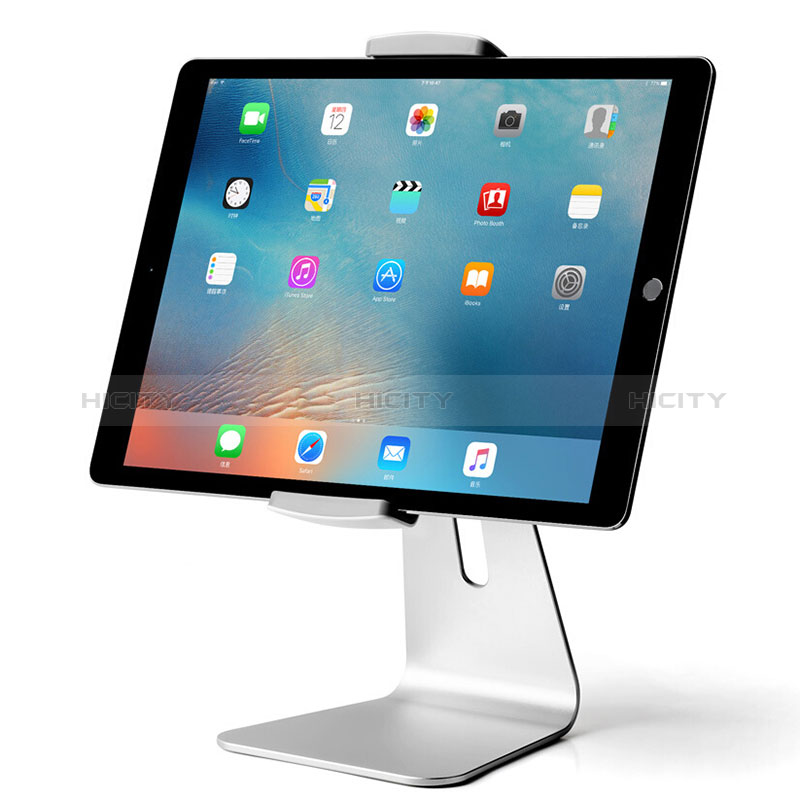Supporto Tablet PC Sostegno Tablet Universale T24 per Apple iPad 10.2 (2019) Argento
