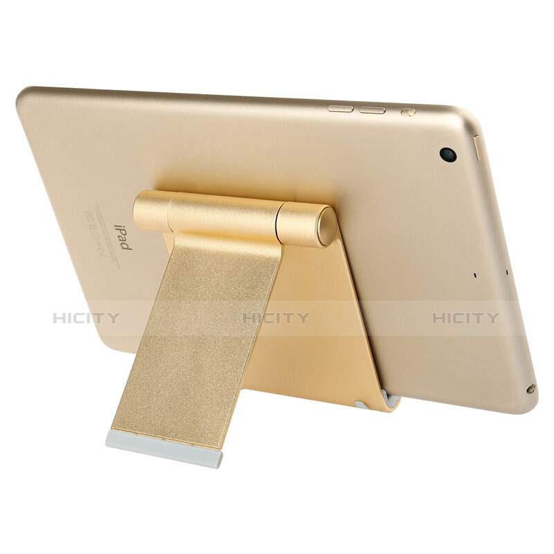 Supporto Tablet PC Sostegno Tablet Universale T27 per Samsung Galaxy Tab E 9.6 T560 T561 Oro