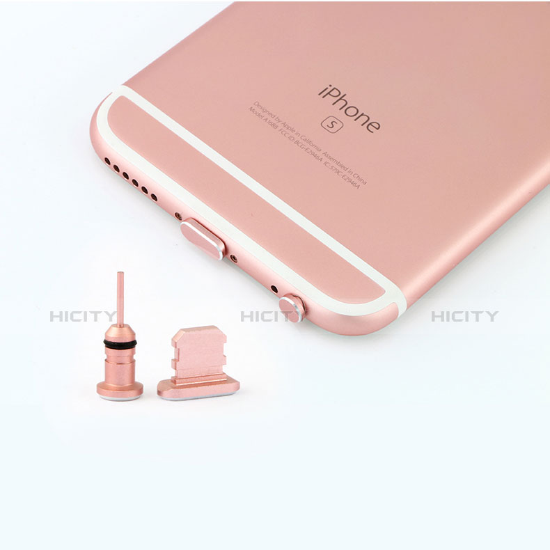 Tappi Antipolvere Anti-dust Lightning USB Jack Antipolvere J04 per Apple iPad Mini 3 Argento