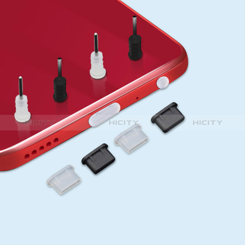 Tappi Antipolvere USB-C Jack Anti-dust Type-C Anti Polvere Universale H04 per Apple iPhone 15 Plus
